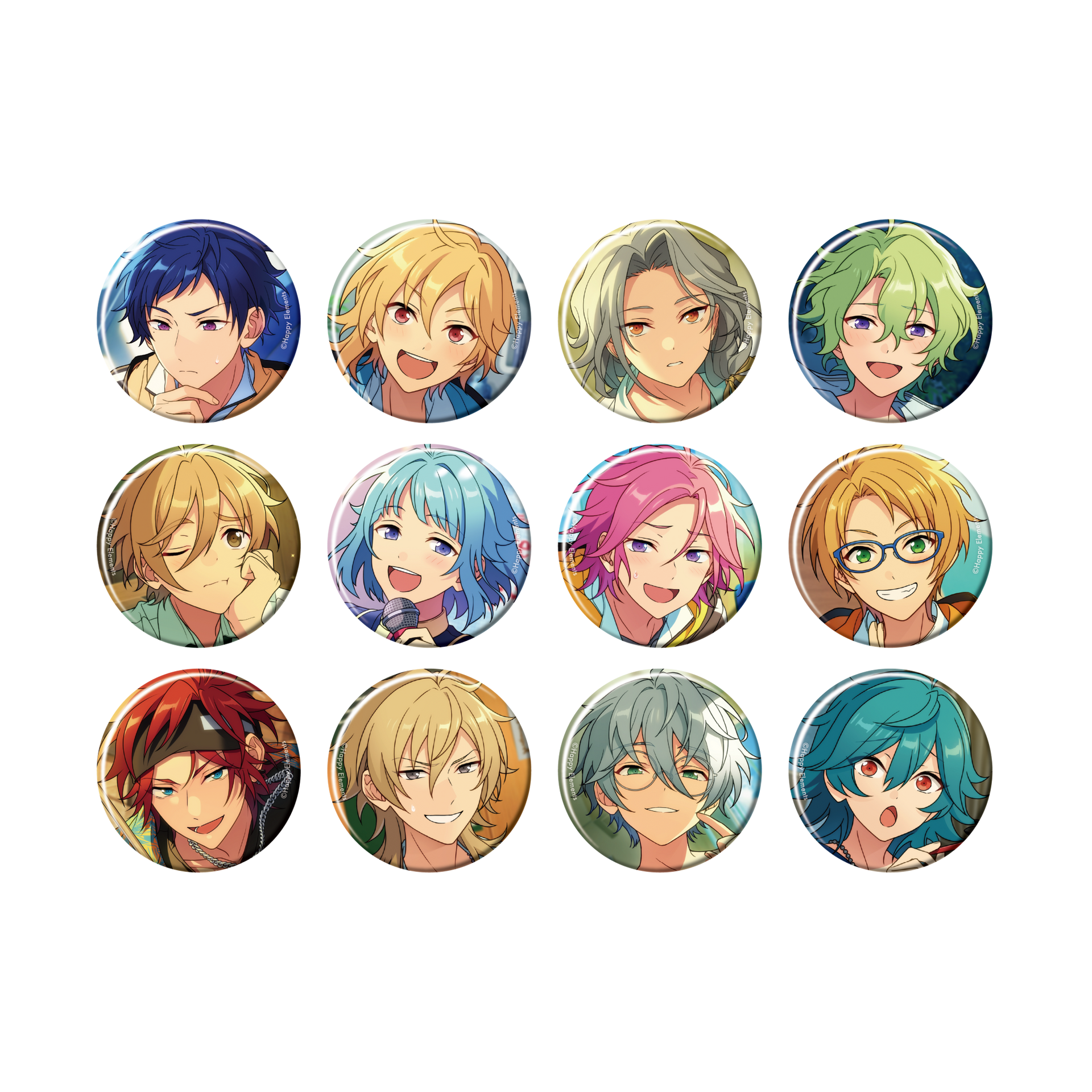あんスタ 2021 summer casual イベコレ 凪砂 乱凪砂 あんさんぶるスターズ!! イベコレ缶バッジ 2021 SUMMER