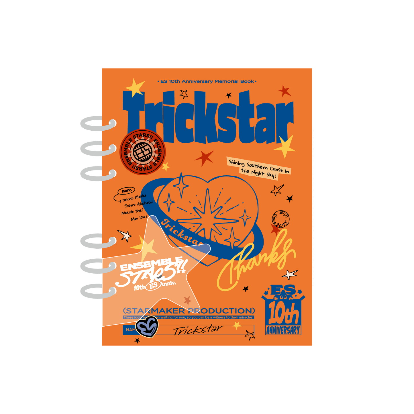 【ES 10th Anniv.】アルバムブック-Trickstar-