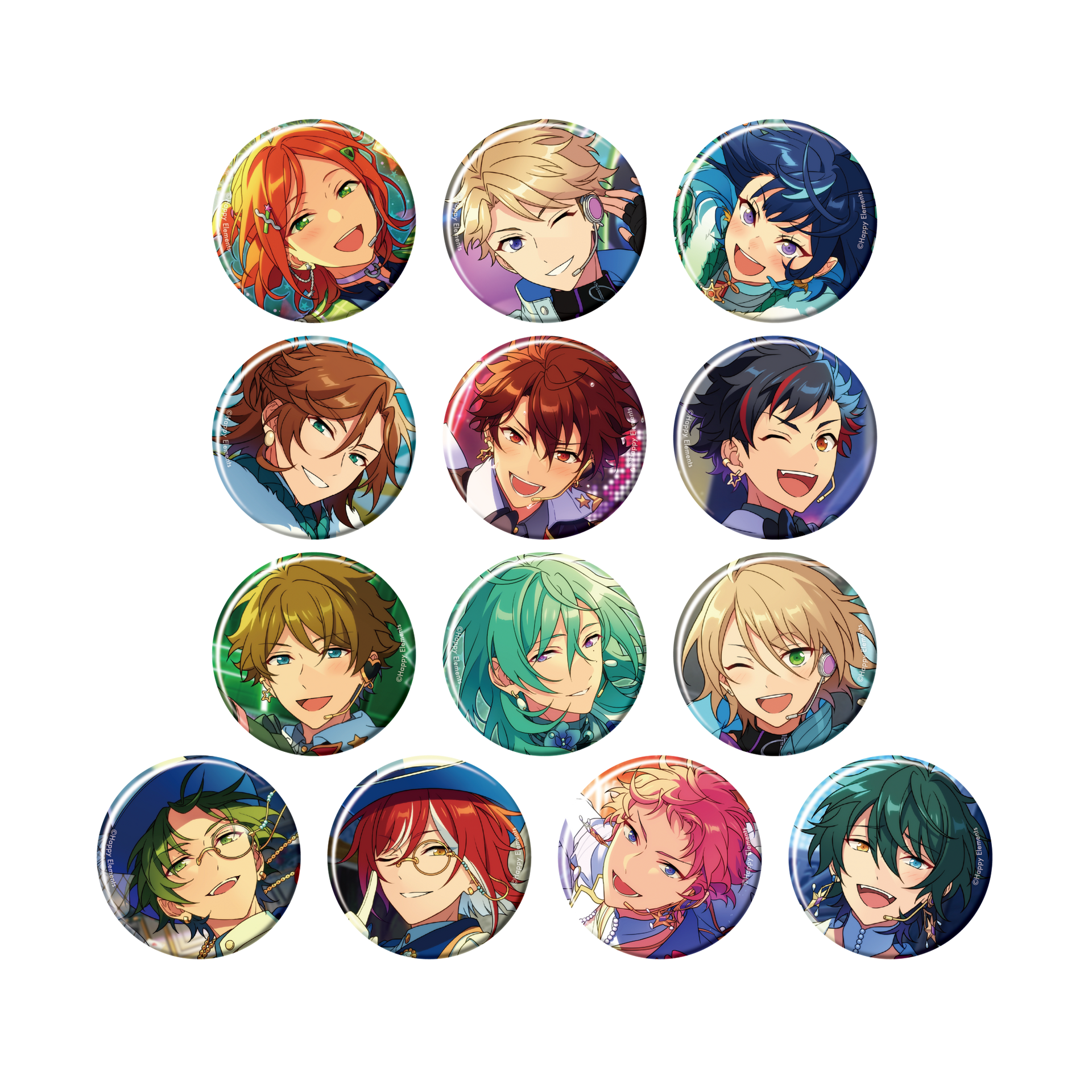 コレクション缶バッジ［2025 Dec.］-Idol Side- – pattythree公式通販