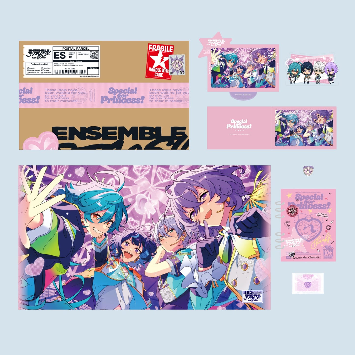 送料無料【ES 10th Anniv.】ThanX Special Box -Special for Princess!-