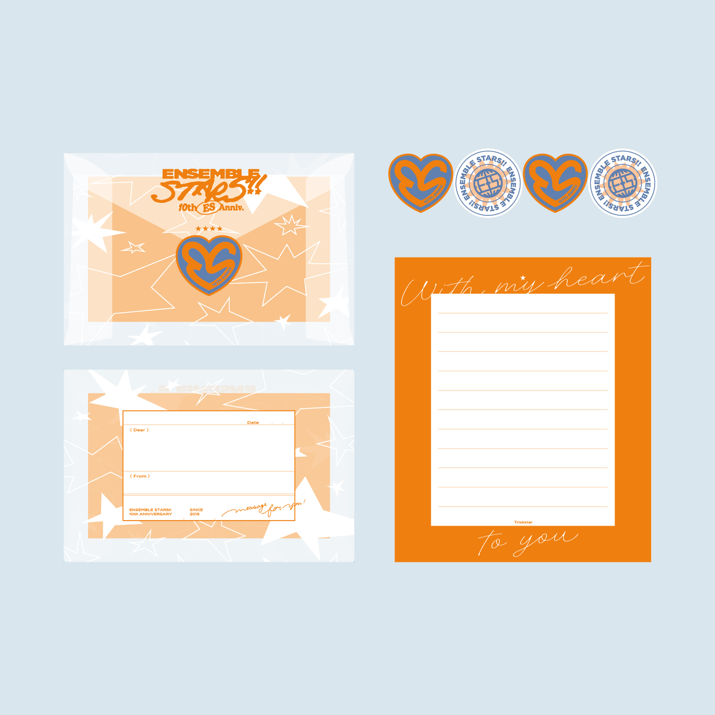 【ES 10th Anniv.】ミニレターセット