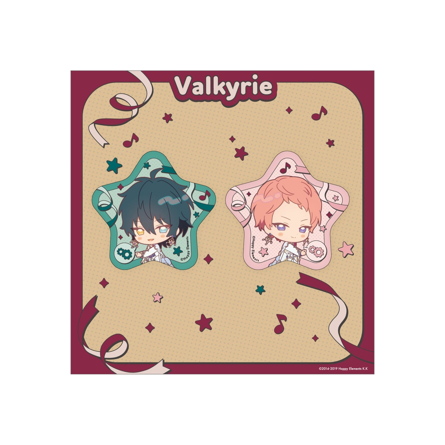 "With ThanX" 缶バッジセット[Valkyrie]