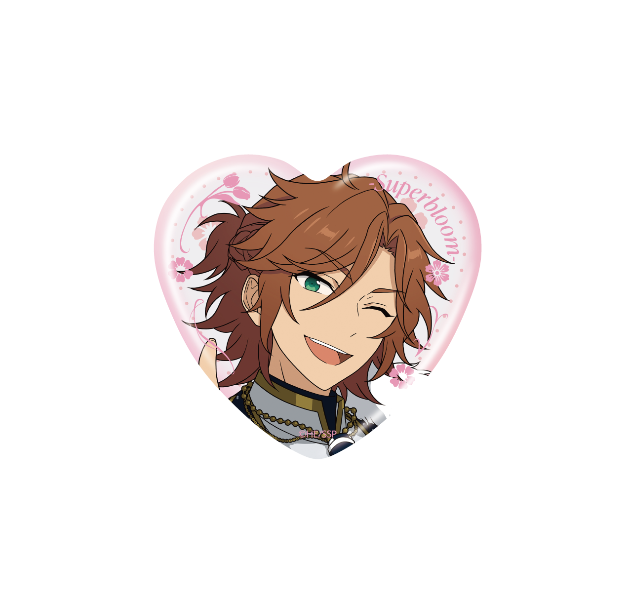 事後通販】ハート缶バッジコレクション - Superbloom -【E】（3個