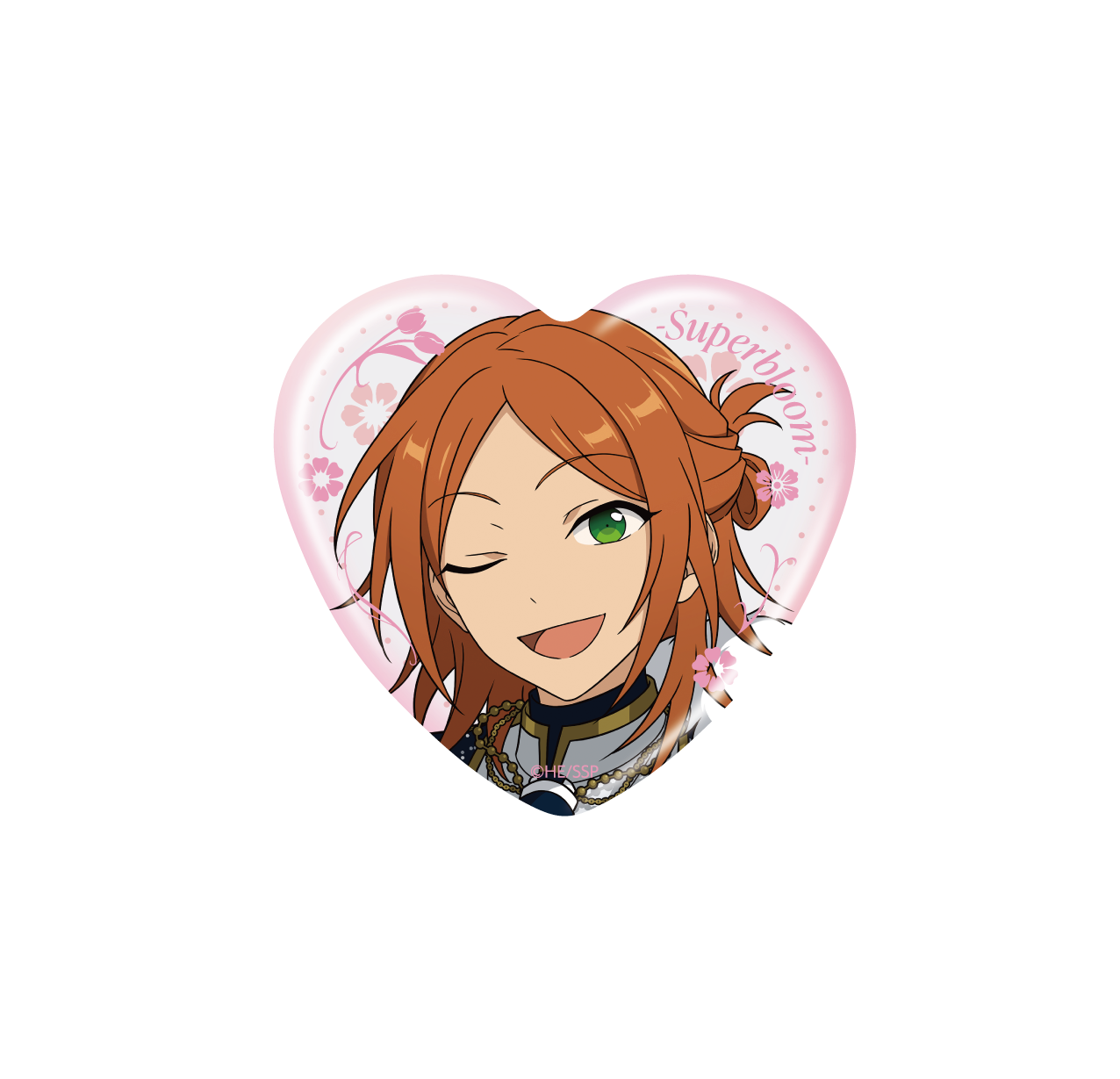 【事後通販】ハート缶バッジコレクション - Superbloom -【E】（3個セット）