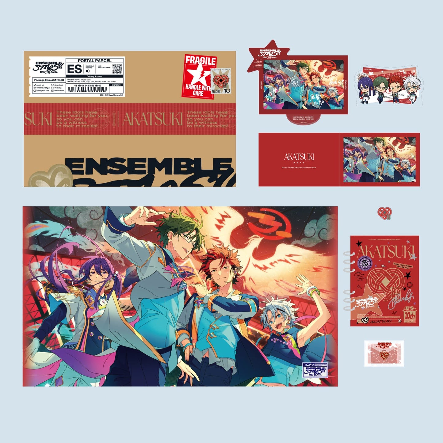 送料無料【ES 10th Anniv.】ThanX Special Box -紅月-