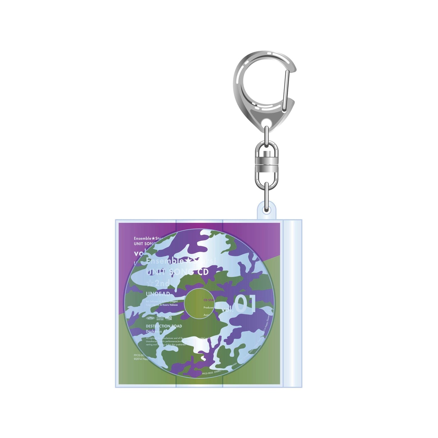 ES unit song CD memorial　ミニチュアキーホルダー（2ndシリーズ）