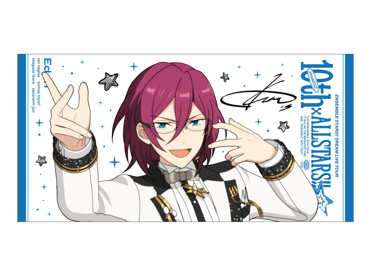 【事後通販】ビッグビジュアルタオル 10th Tour Edition（Eden／Ra*bits／紅月）