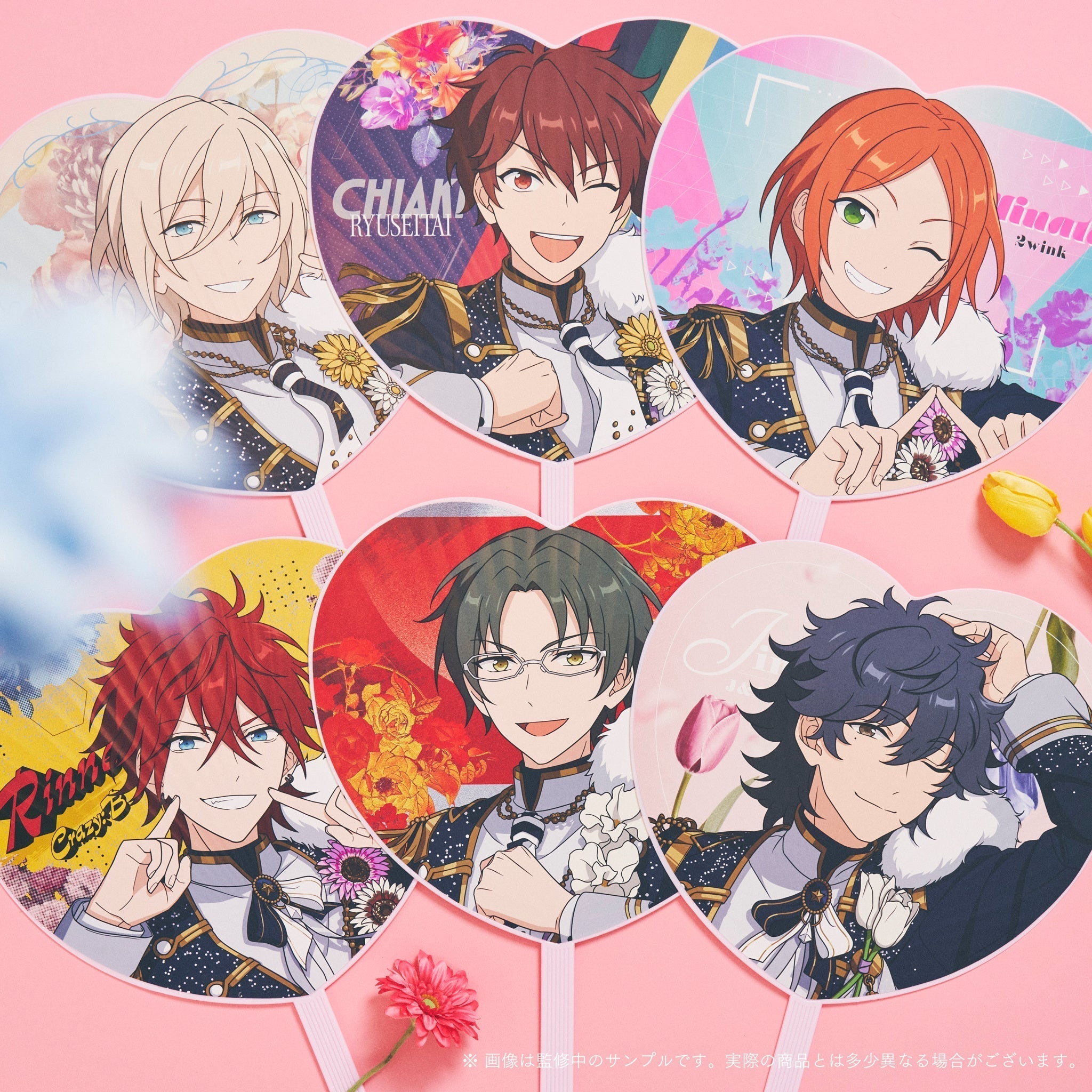 オトパ　マツリカ　うちわ　フェイ　青凛 マツリカ フェイ うちわ マルチクロス オトパ くじ - メルカリ