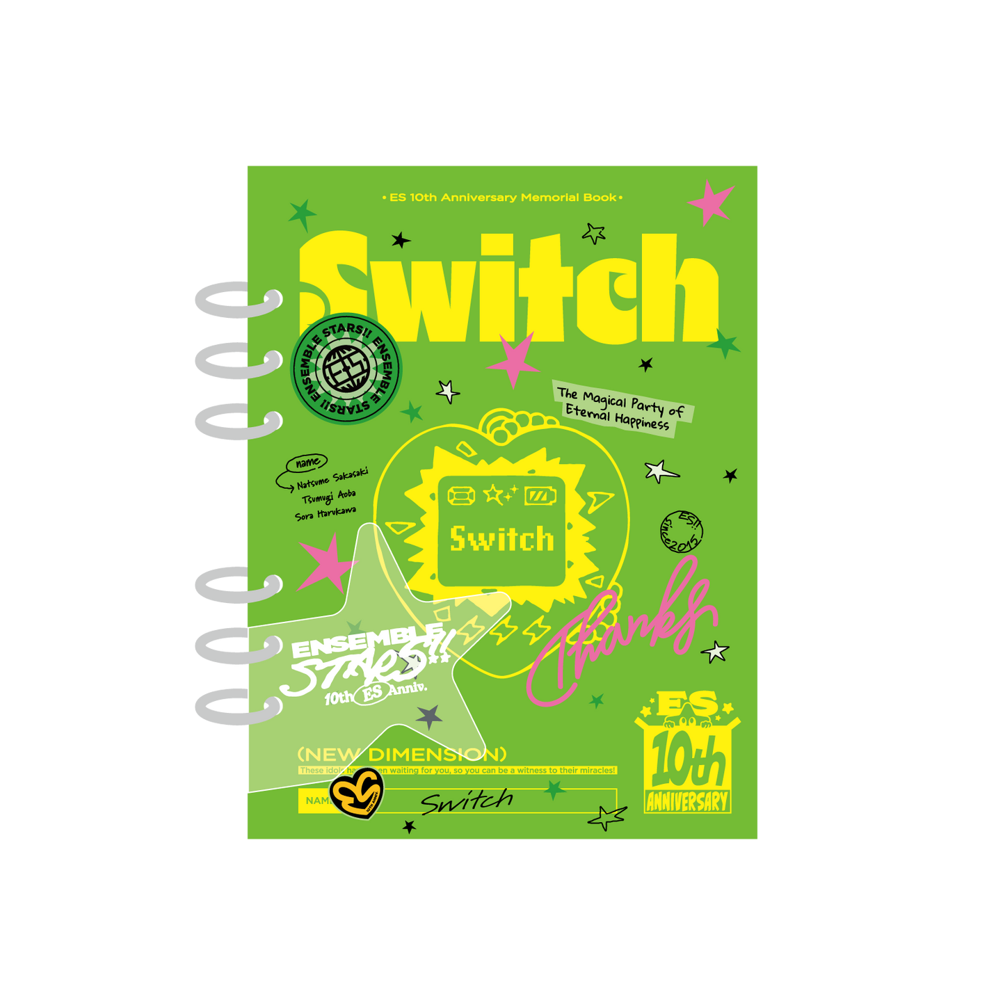 ALL アルバム　コレクション10枚 ES 10th Anniv.】アルバムブック-Switch- – pattythree公式通販サイト