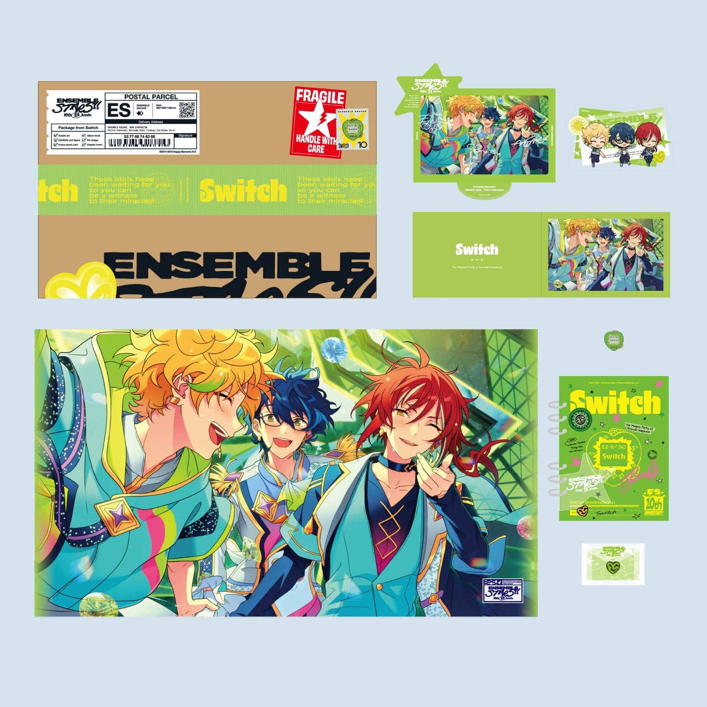 送料無料【ES 10th Anniv.】ThanX Special Box -Switch-
