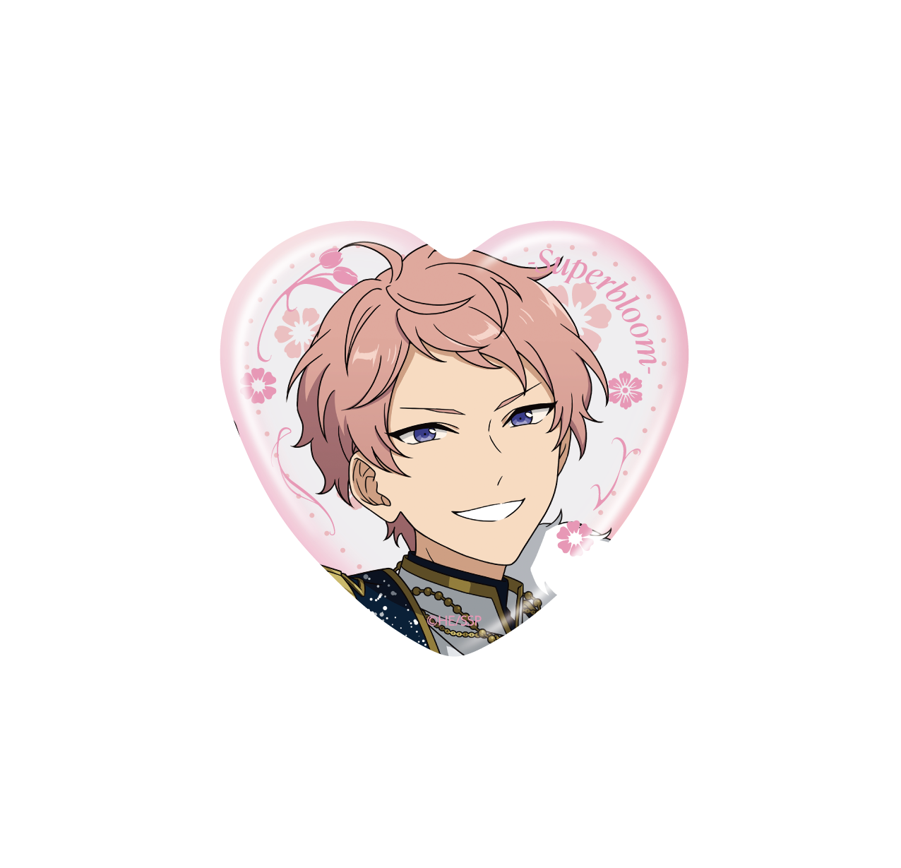 事後通販】ハート缶バッジコレクション - Superbloom -【B】（3個