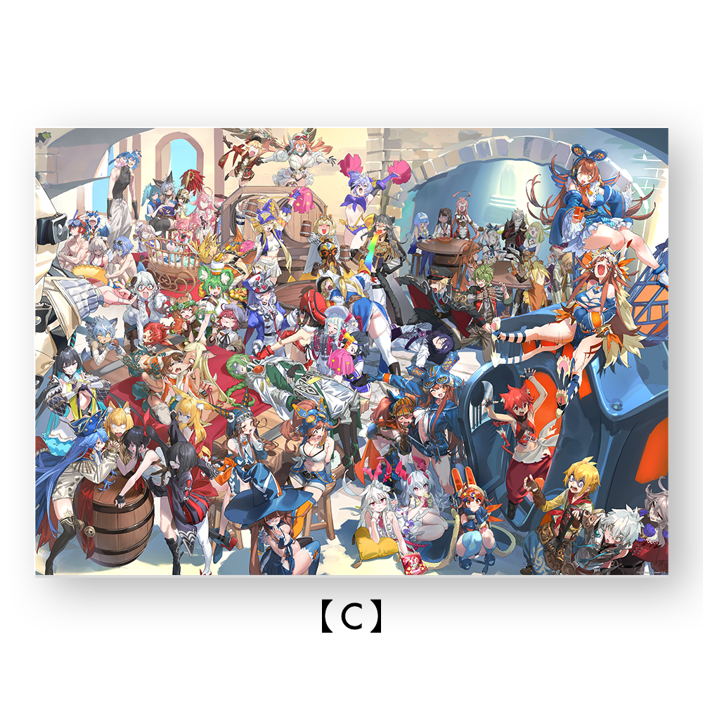 【10月お届け予定】10th Anniversary アートパネル【C】