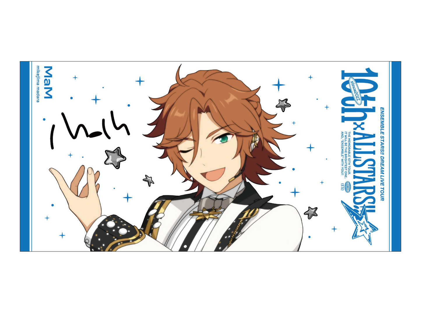 ビッグビジュアルタオル 10th Tour Edition（2wink／Knights／MaM／Special for Princess!）