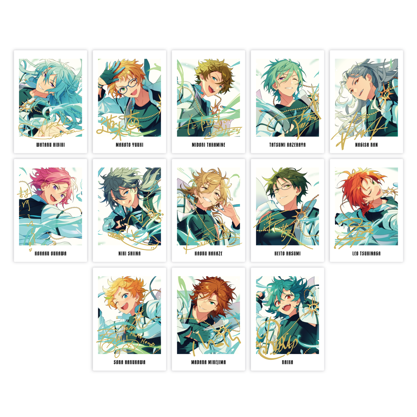 あんスタ 9周年 ぱしゃっつ 朔間零 19枚セット gracolle仕様〉gracolle P.A.shots!! ES 9th Anniversary(BOX