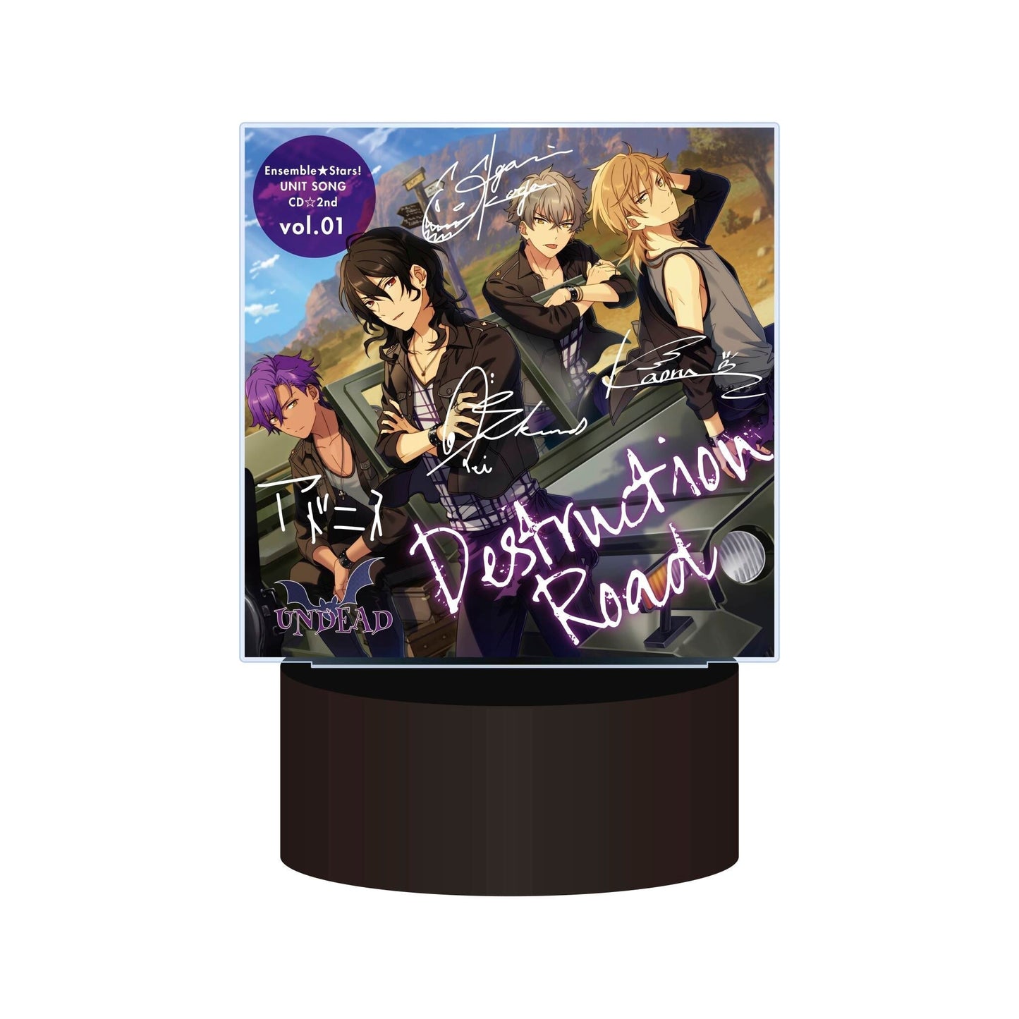 ES unit song CD memorial　ライティングアクリルボード（2ndシリーズ ）