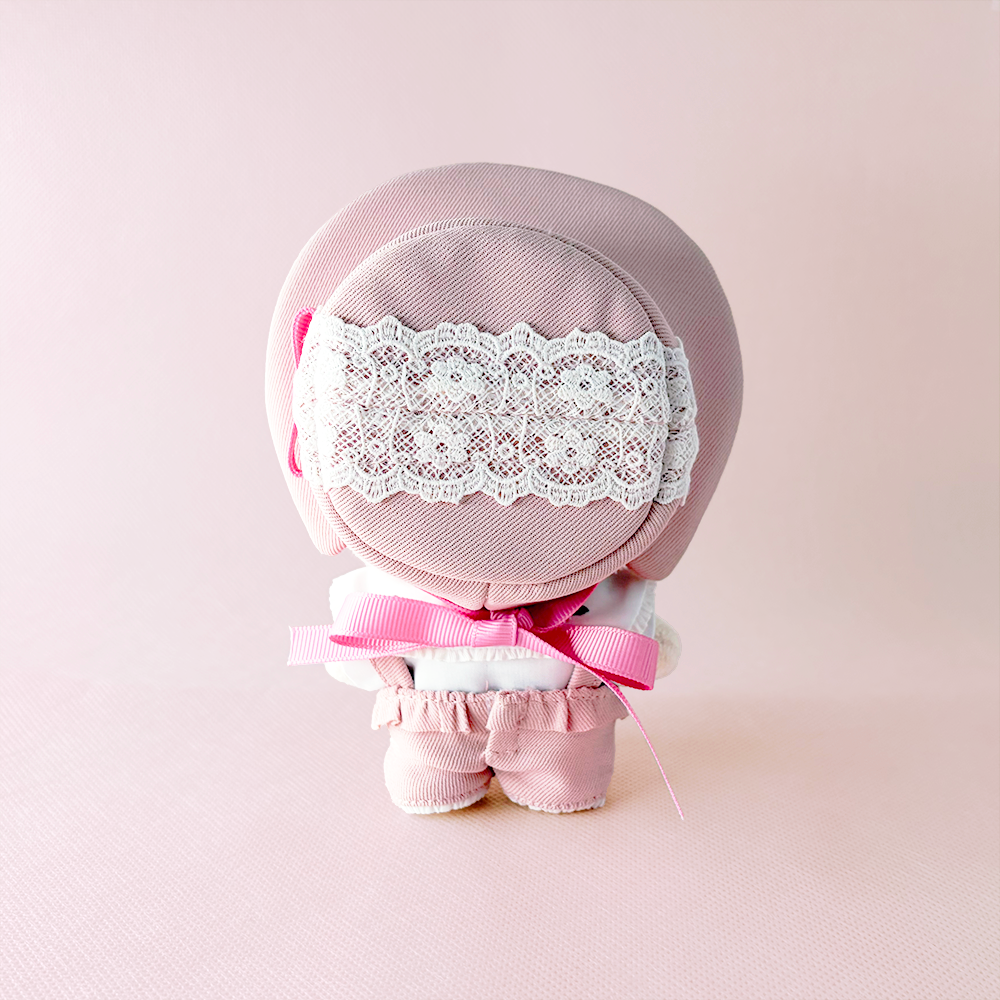 いつぬいおきがえシリーズ フリルボンネット&サロペセット