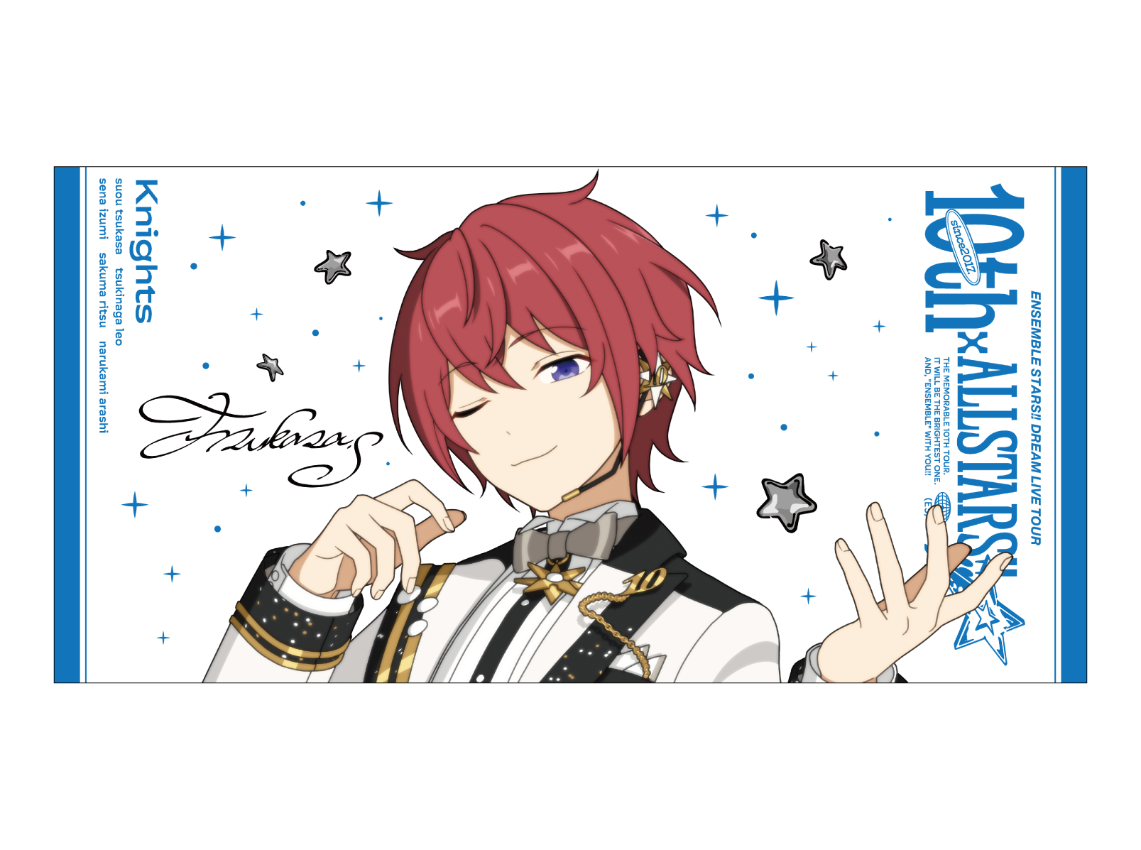 事後通販】ビッグビジュアルタオル 10th Tour Edition（2wink／Knights