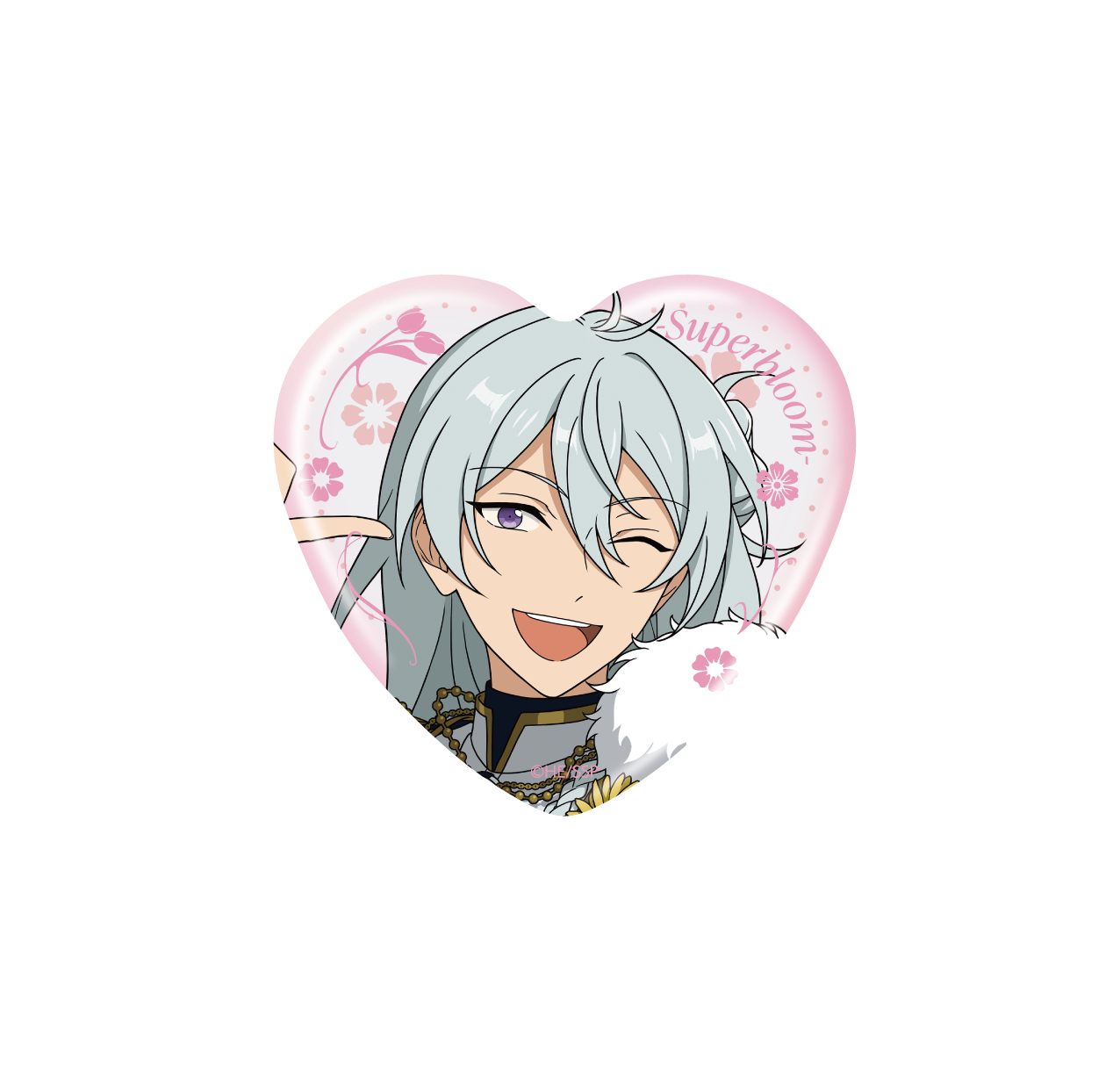 事後通販】ハート缶バッジコレクション - Superbloom -【A】(3個 事後通販】ハート缶バッジコレクション - Superbloom -【A】(3個