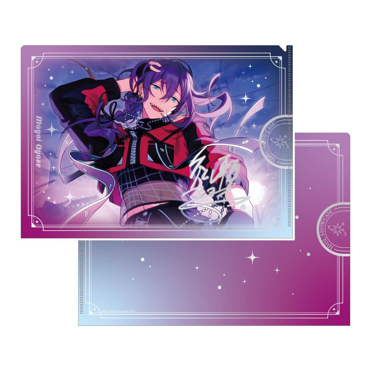 IDOL SHOWCASE クリアファイル【ALKALOID】 – pattythree公式通販サイト