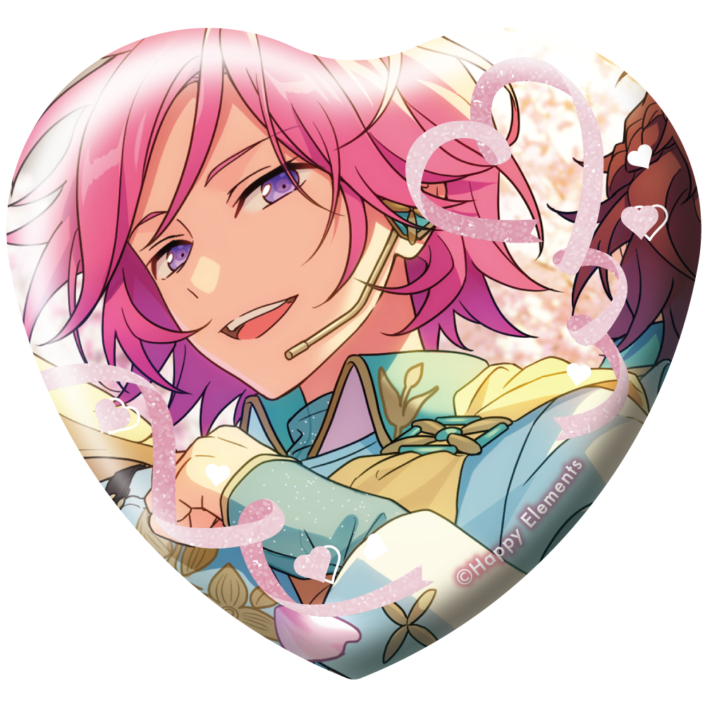 あんスタ 天祥院英智 ホワイトデー ハート缶バッジ プリマヴェーラ あんスタ 天祥院英智 ホワイトデー ハート缶バッジ プリマヴェーラ