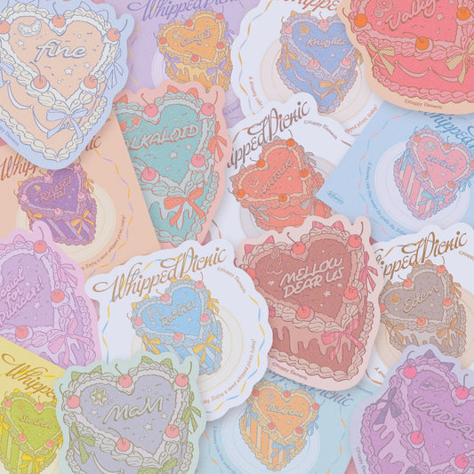 【Whipped Picnic】フォンタブ＆ステッカーセット