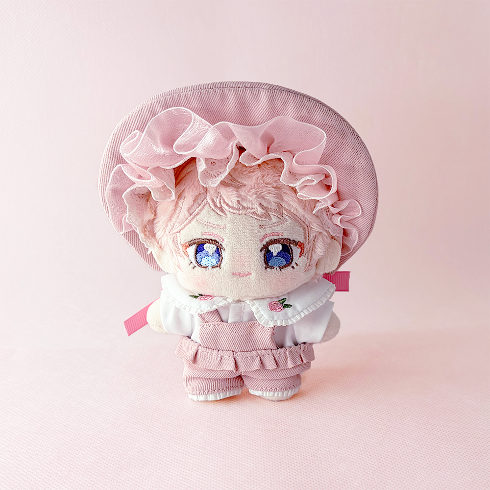 いつぬいおきがえシリーズ フリルボンネット&サロペセット