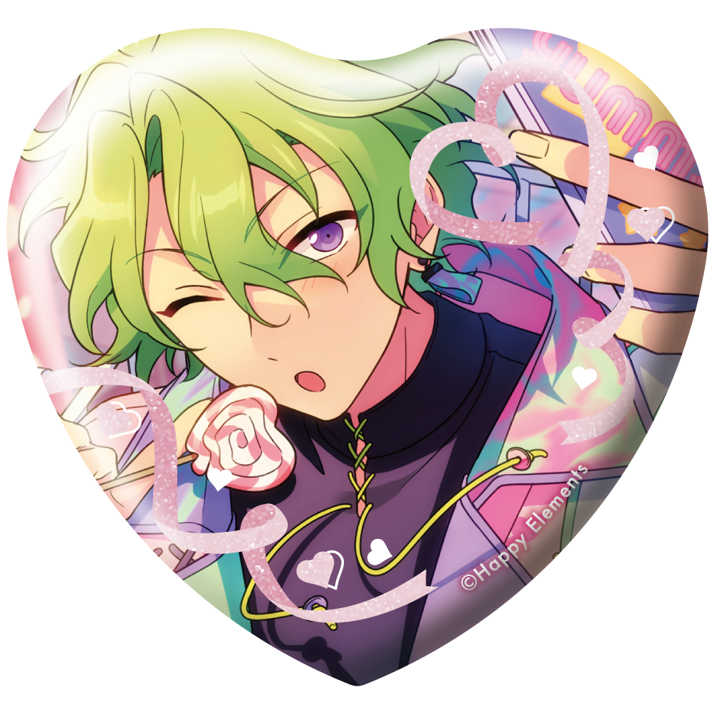 あんスタ日和ホワイトデーハート缶バッジ あんスタ日和ホワイトデーハート缶バッジ