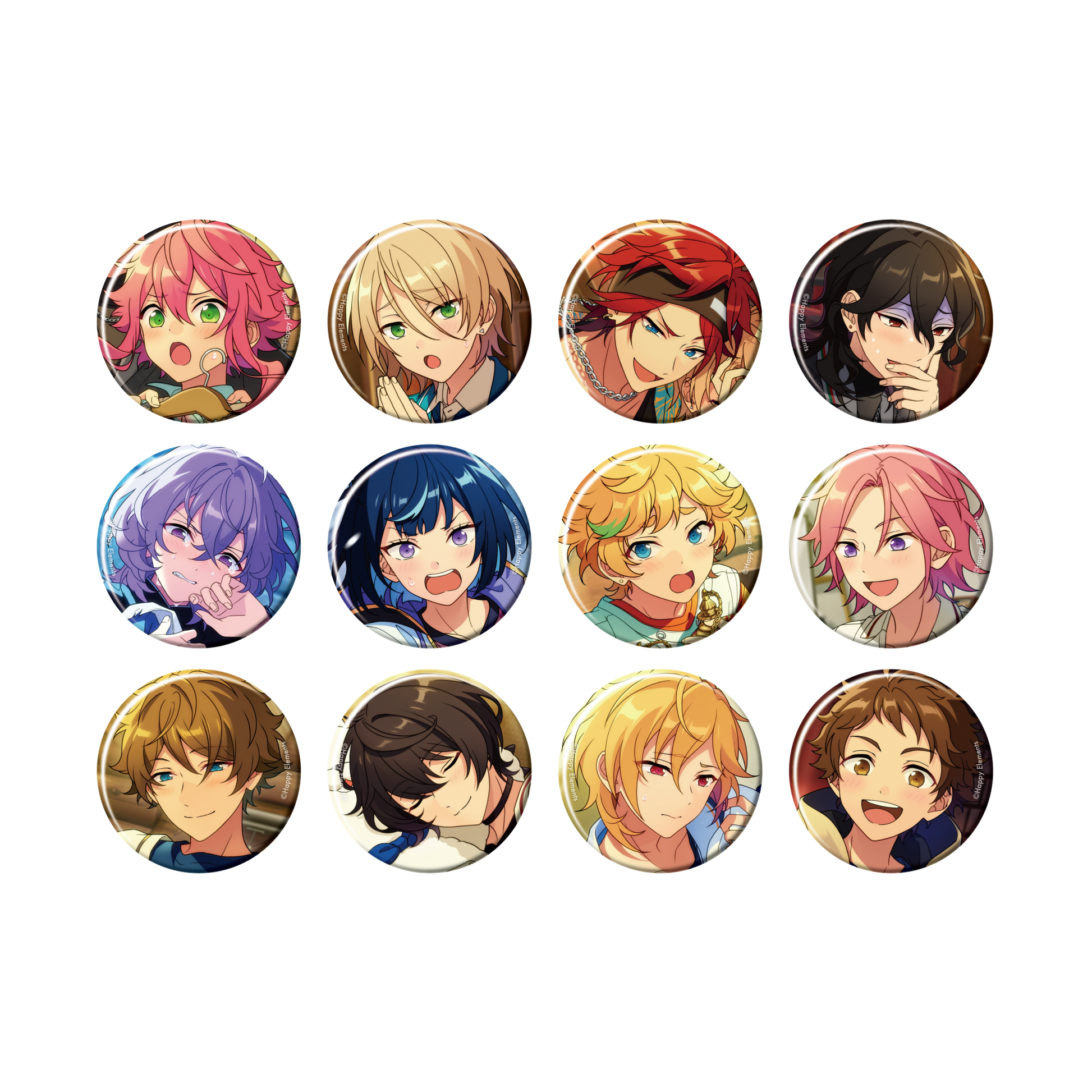 冴霧 笑主 エス えす 缶バッジ コレクション缶バッジ あんスタ 冴霧笑主 エス 缶バッジ 2024 Idol Side 39点 冴霧