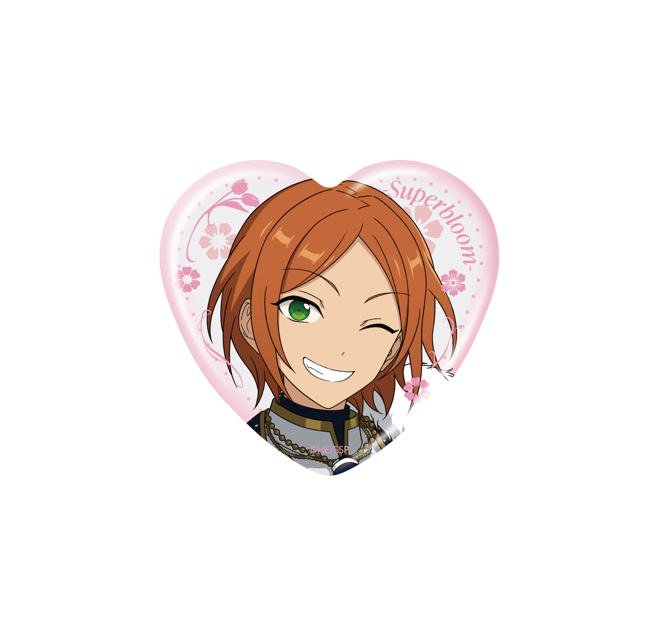 事後通販】ハート缶バッジコレクション - Superbloom -【E】（3個