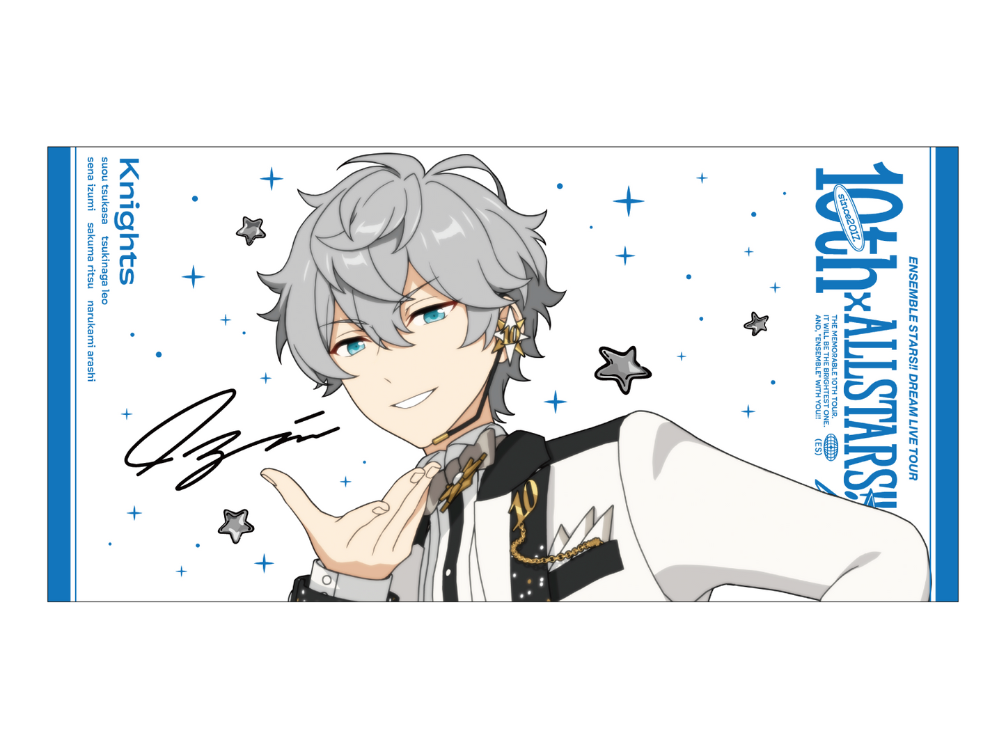 ビッグビジュアルタオル 10th Tour Edition（2wink／Knights／MaM／Special for Princess!）