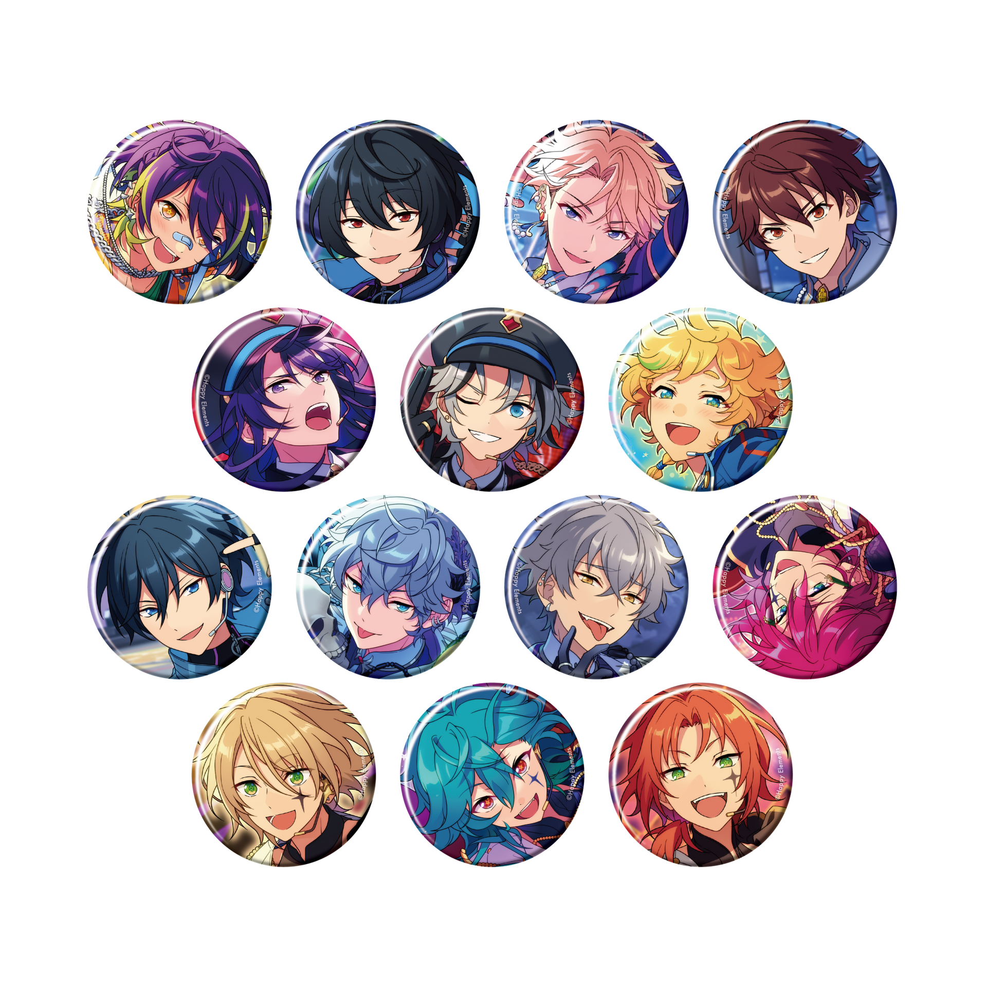 コレクション缶バッジ［2025 Oct.］-Idol Side- – pattythree