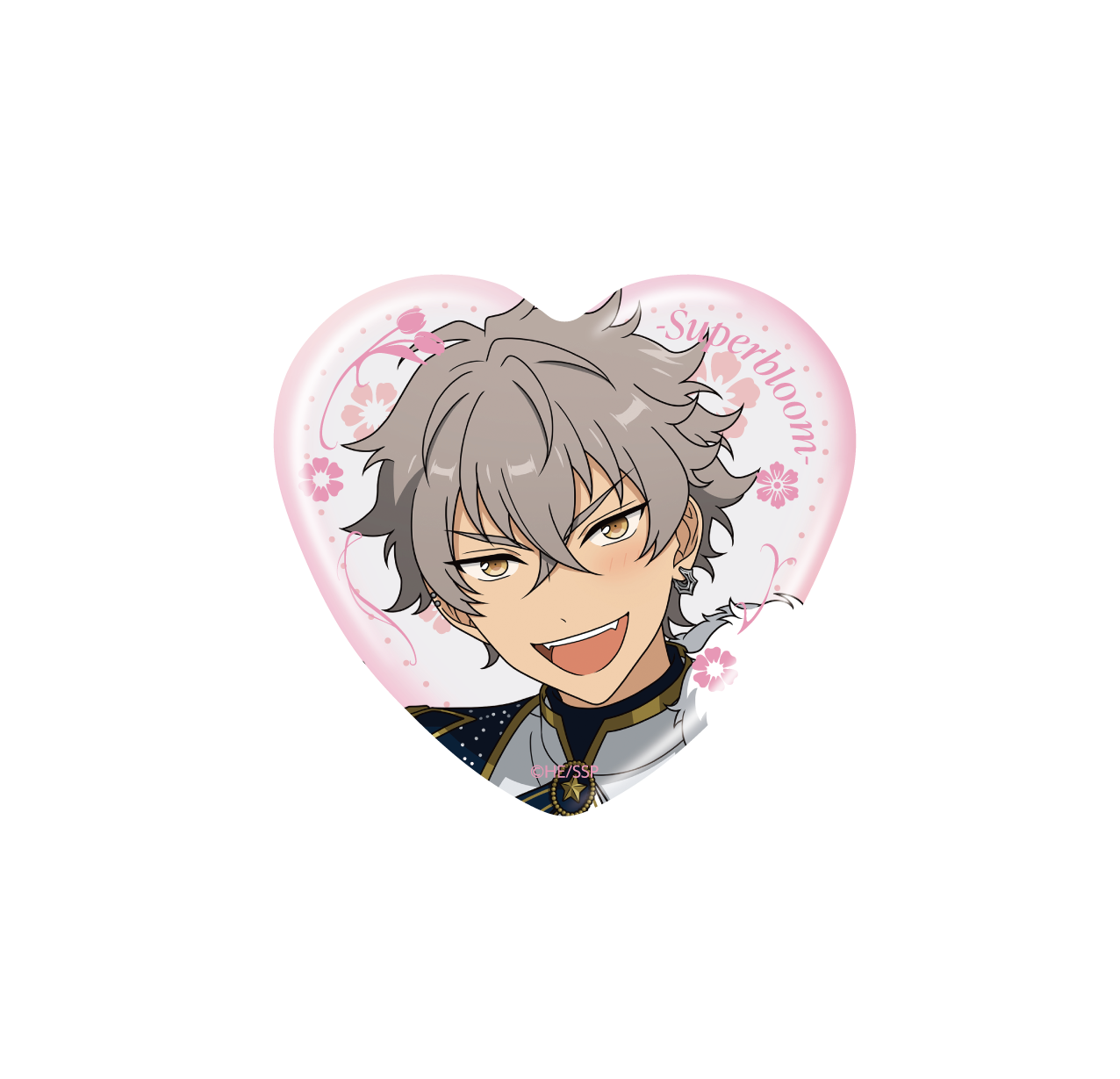 明星スバル スタフォニ ハート缶バッジ Superbloom A ハート缶バッジ 明星スバル スタフォニ ハート缶バッジ Superbloom A ハート缶バッジ