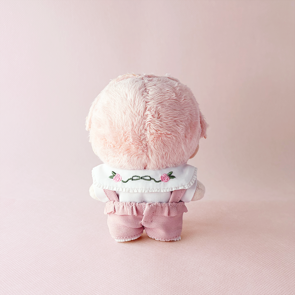 いつぬいおきがえシリーズ フリルボンネット&サロペセット