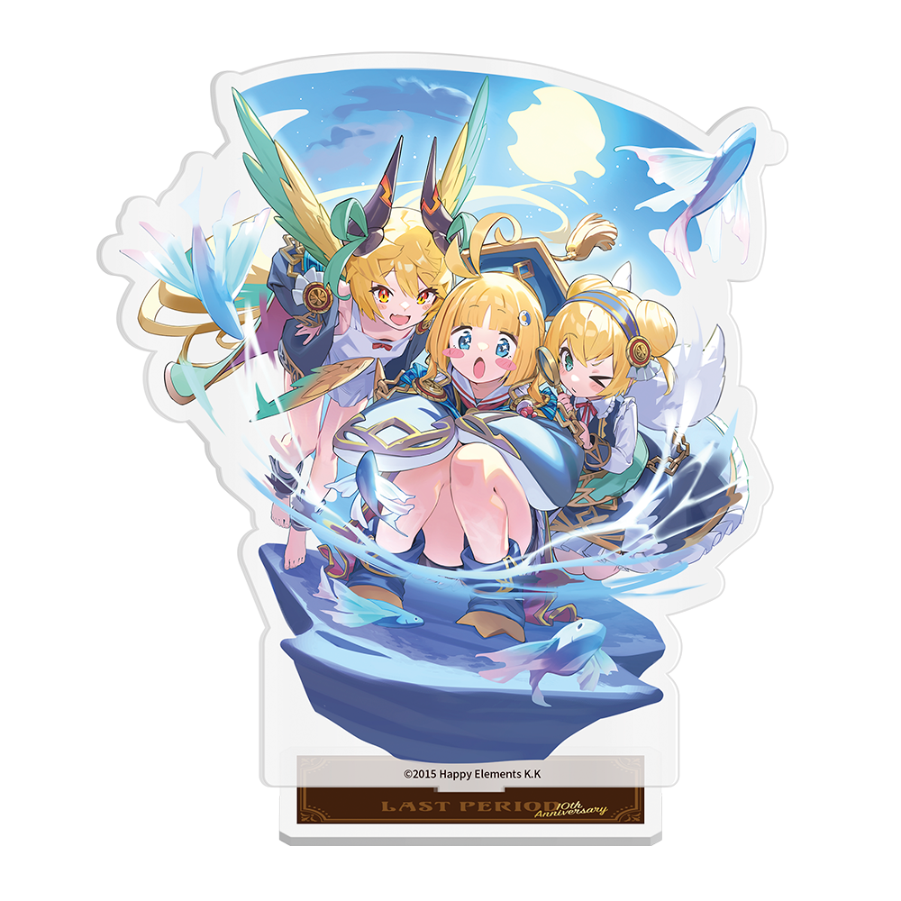 【7月お届け予定】10th Anniversary アクリルキャラスタンド