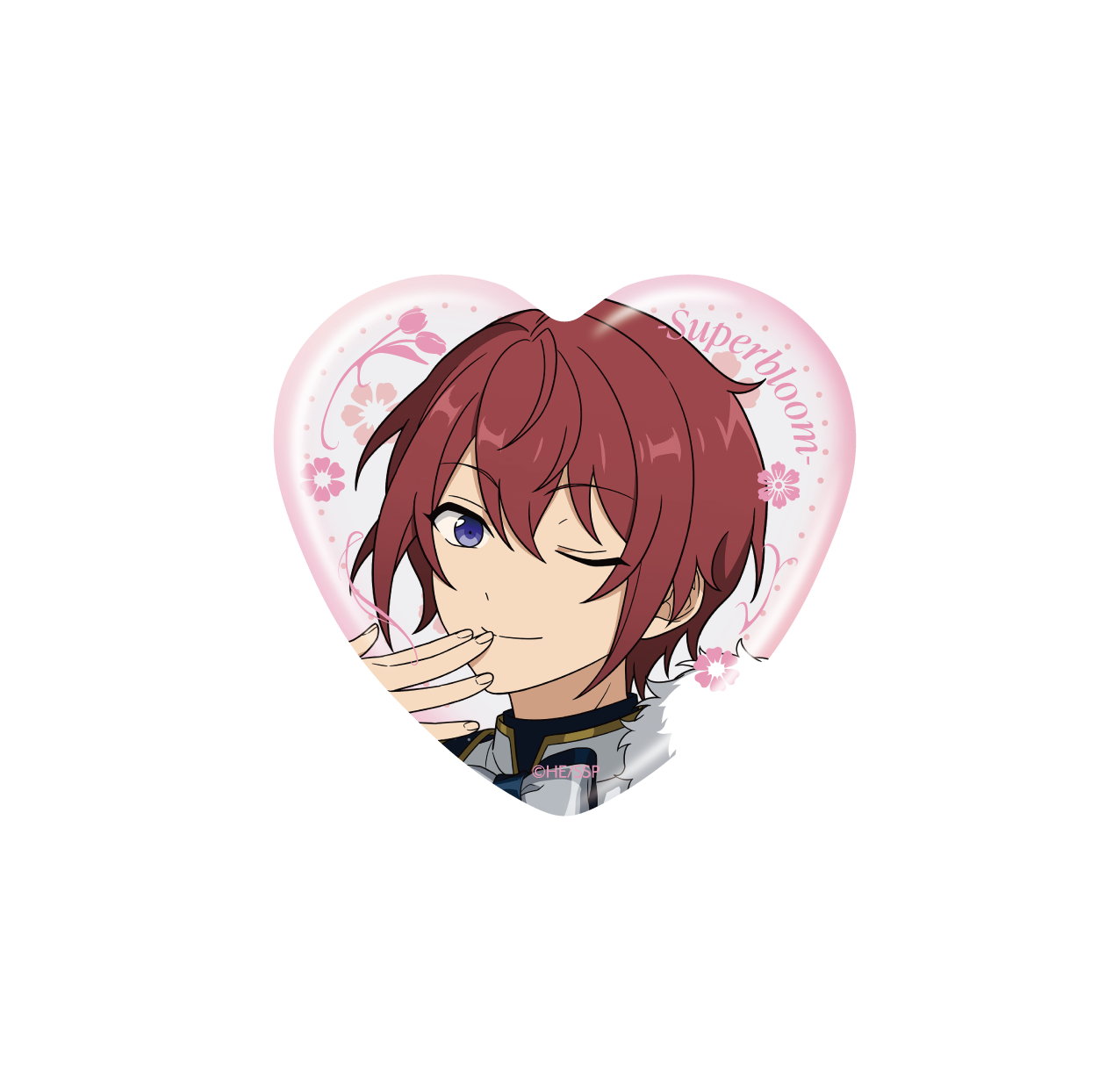 事後通販】ハート缶バッジコレクション - Superbloom -【D】（3個