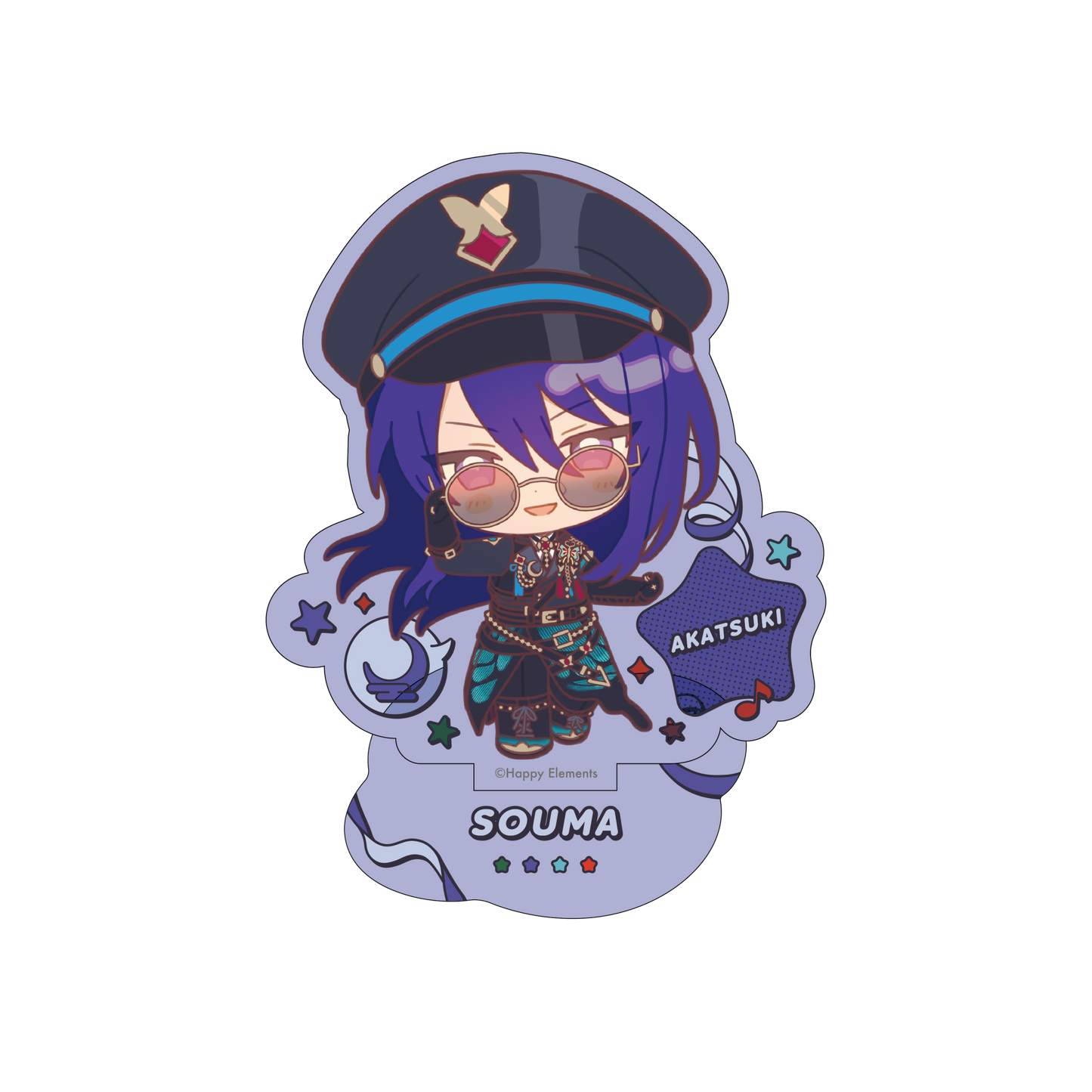 "With ThanX" アクリルスタンド [紅月]