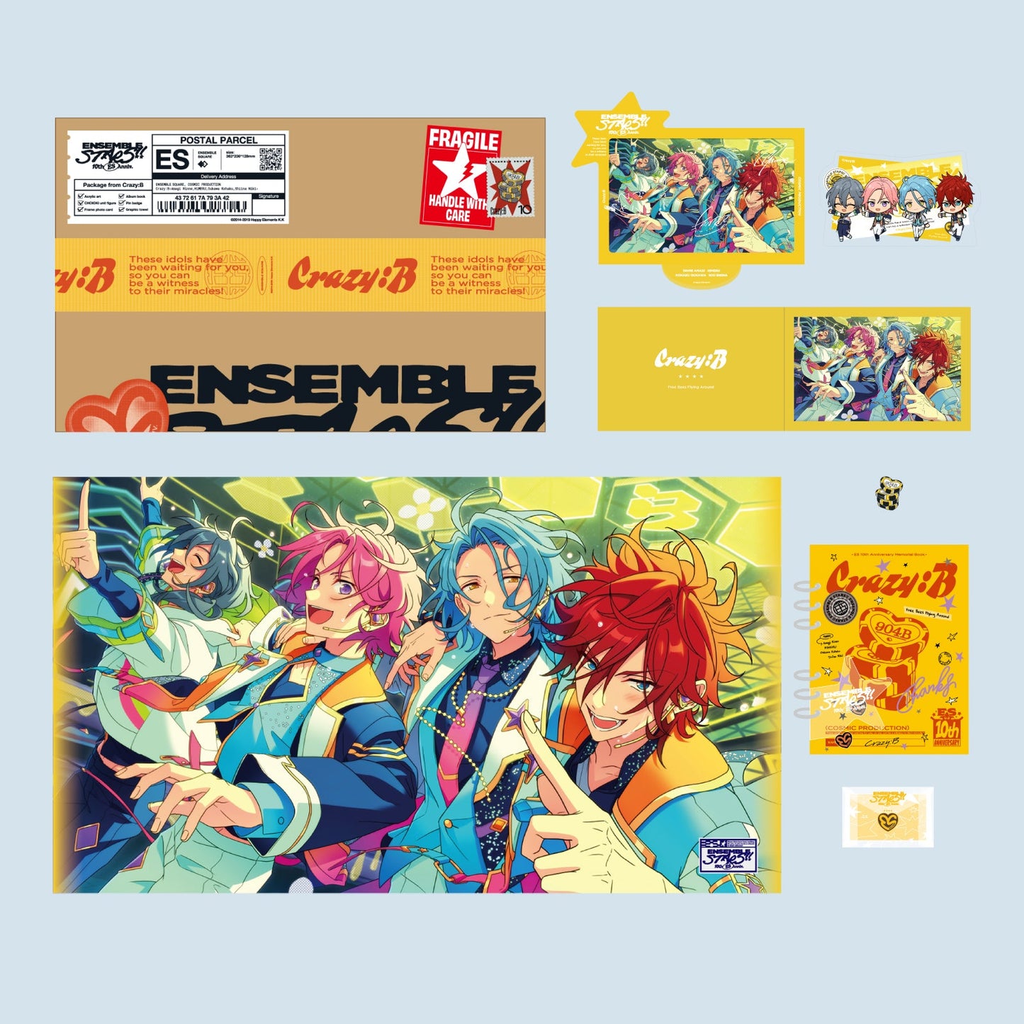 送料無料【ES 10th Anniv.】ThanX Special Box -Crazy:B-
