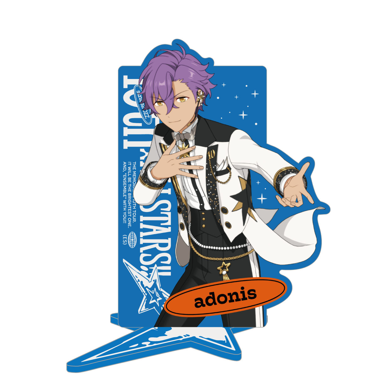 アイドルアクリルスタンド 10th Tour Edition（fine／Trickstar／UNDEAD）