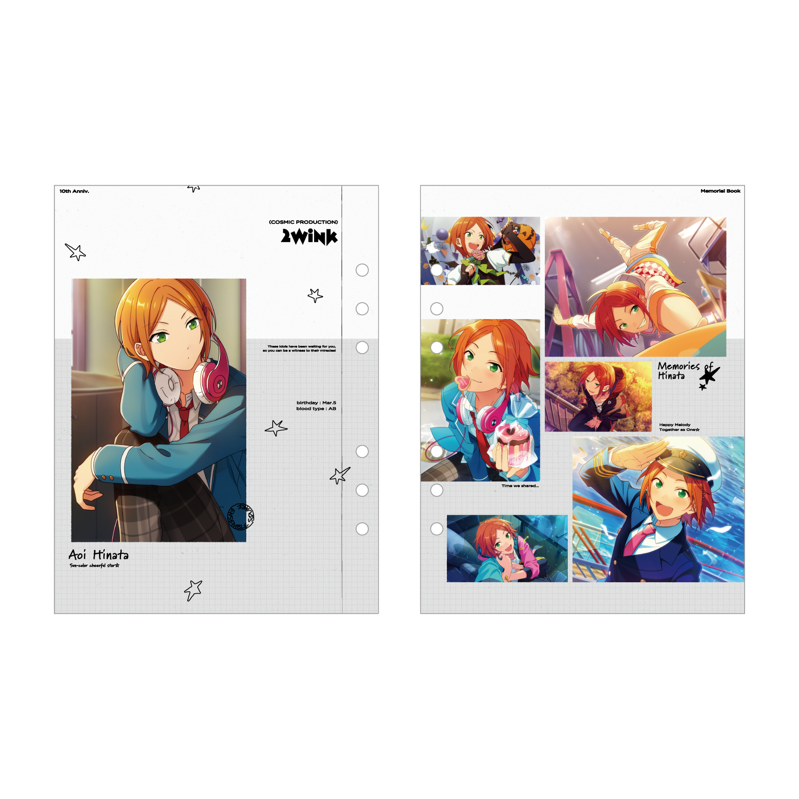 、*、様 あんスタ 10周年 アルバムブック 2wink 葵ひなた 葵ゆうた 様 あんスタ 10周年 アルバムブック 2wink 葵ひなた 葵ゆうた 様 あん