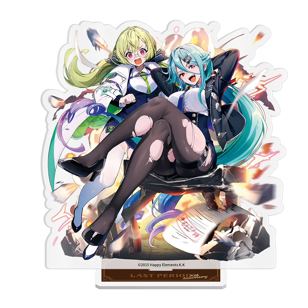 【7月お届け予定】10th Anniversary アクリルキャラスタンド