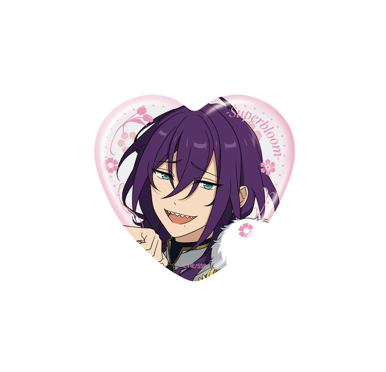 事後通販】ハート缶バッジコレクション - Superbloom -【C】（3個