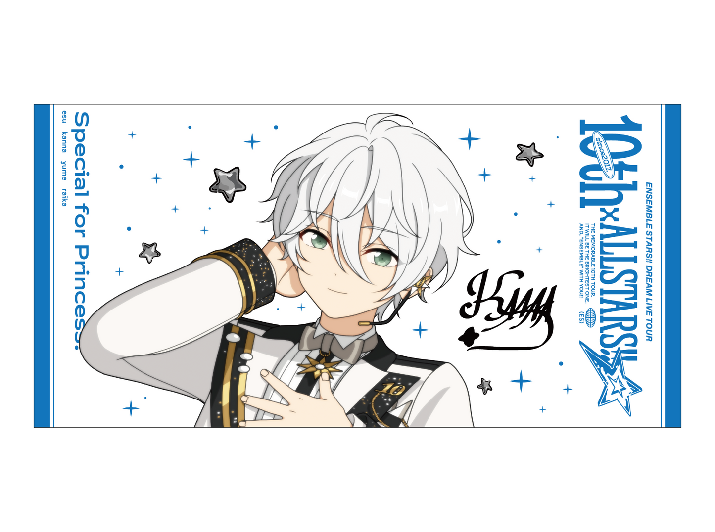 ビッグビジュアルタオル 10th Tour Edition（2wink／Knights／MaM／Special for Princess!）