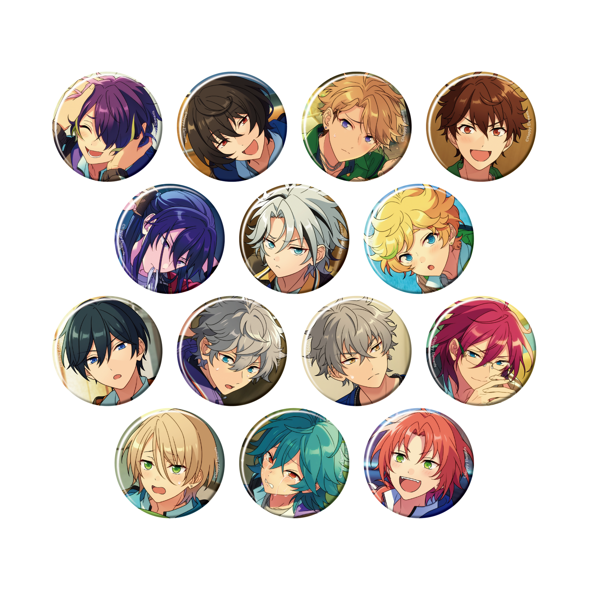 コレクション缶バッジ［2025 Oct.］-Casual Side- – pattythree