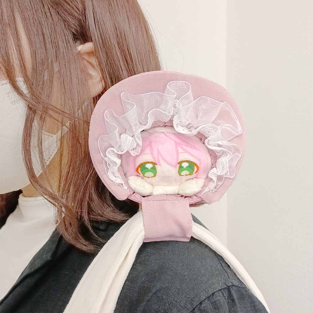 のっかりいつぬいほるだー フリルボンネット