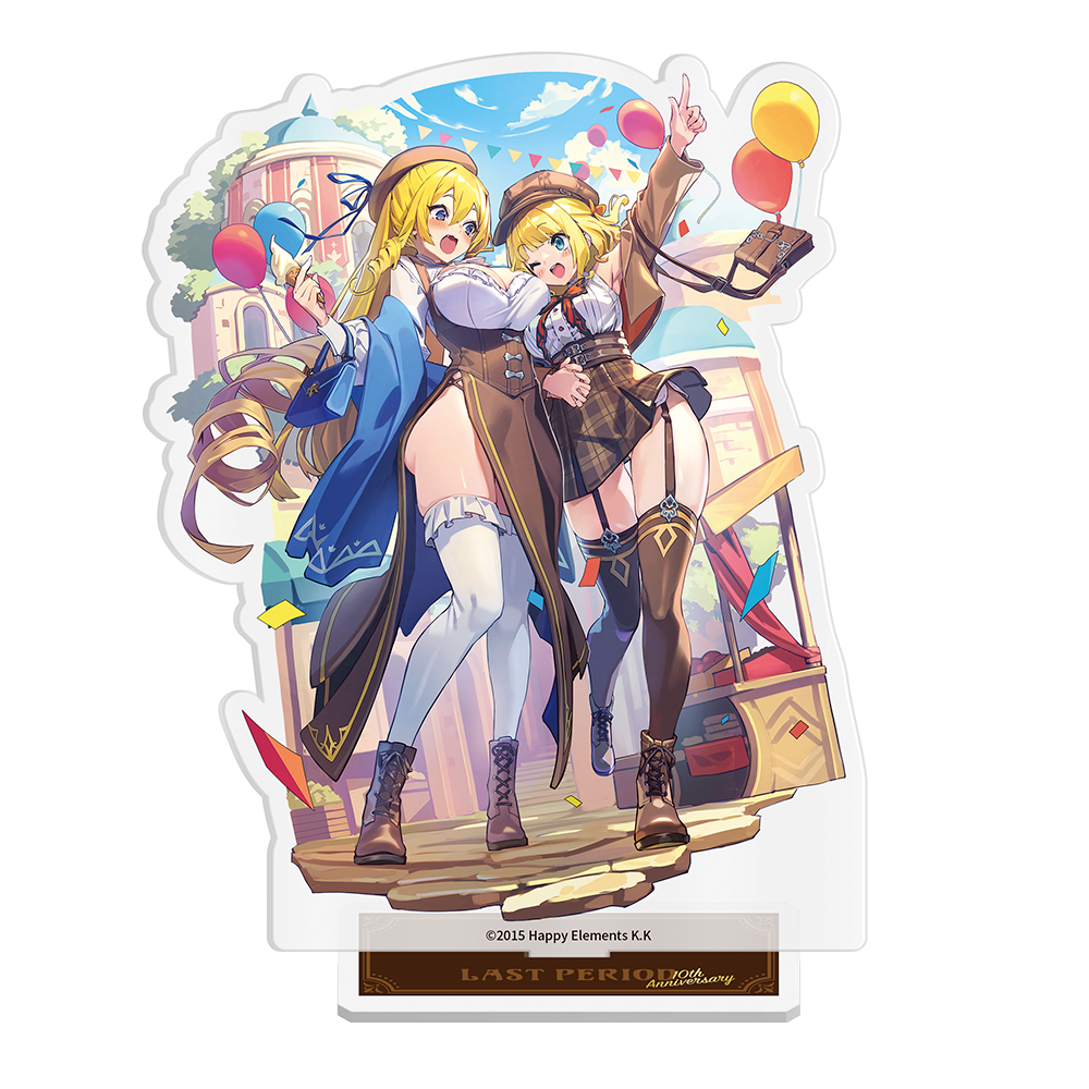 【7月お届け予定】10th Anniversary アクリルキャラスタンド