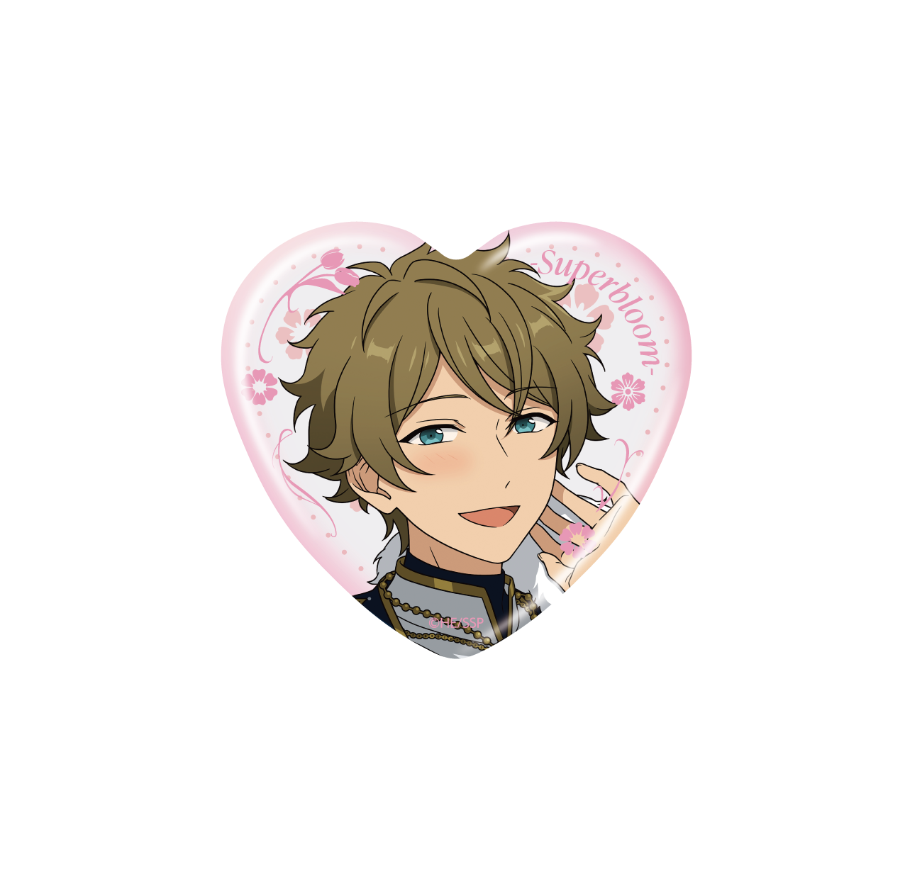 事後通販】ハート缶バッジコレクション - Superbloom -【B】（3個