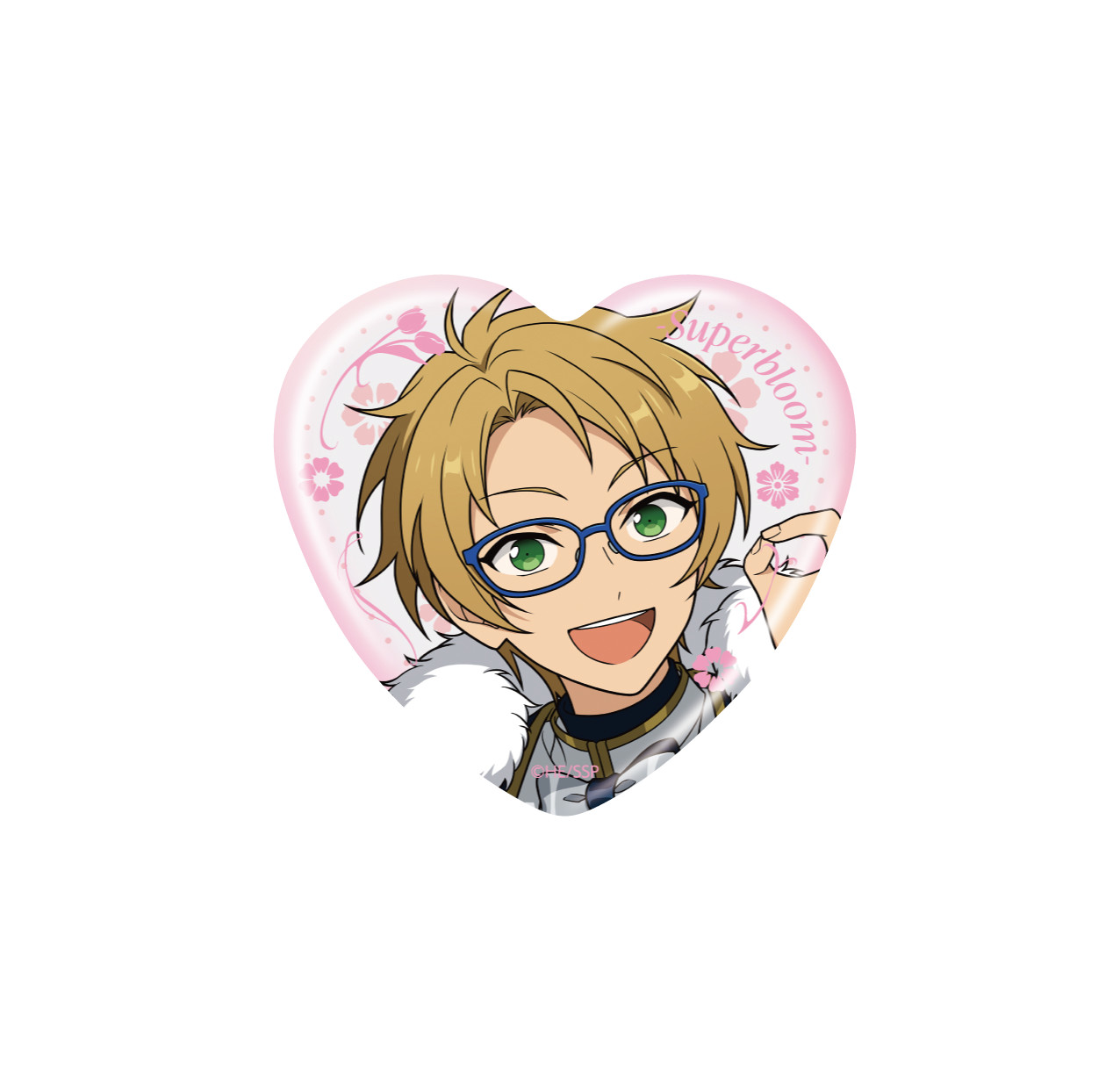 【事後通販】ハート缶バッジコレクション - Superbloom -【A】（3個セット）