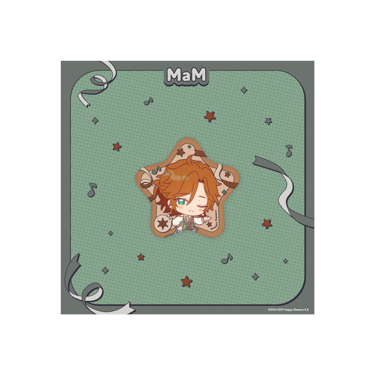"With ThanX" 缶バッジ[MaM]
