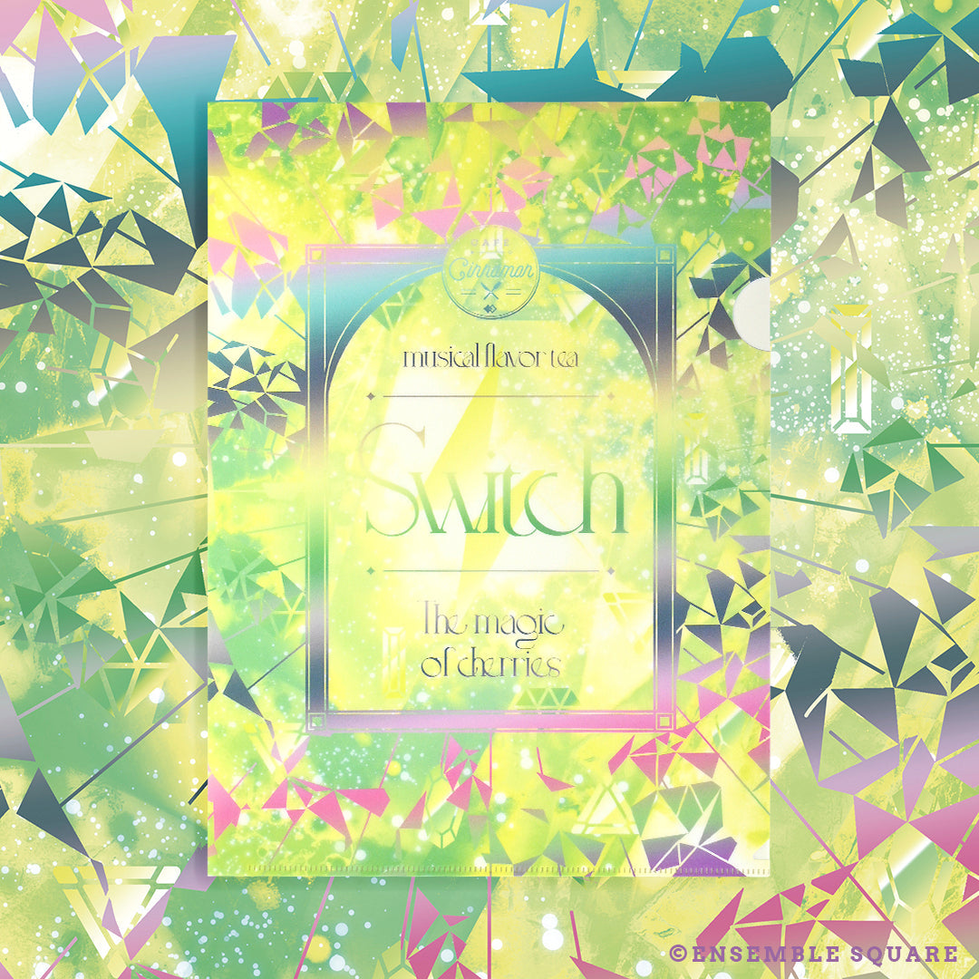 CAFÉ CINNAMON × ENSEMBLE SQUARE] クリアファイル／NEW DIMENSION