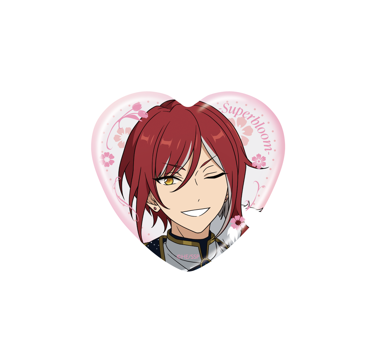 【事後通販】ハート缶バッジコレクション - Superbloom -【C】（3個セット）